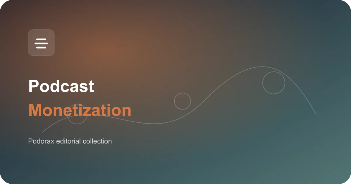 Podcast Monetization category artwork