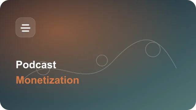 Podcast Monetization category artwork
